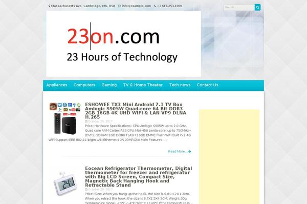 23on.com site used Clickright