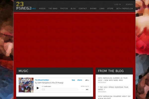 Rockit theme site design template sample