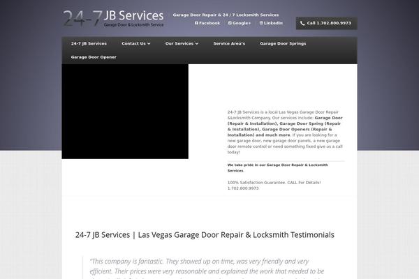 Nexus theme site design template sample