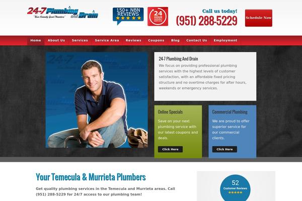 Legacy theme site design template sample