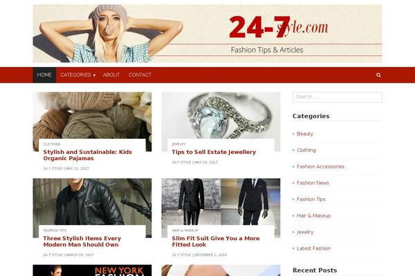 24-7style.com site used Viralblog Lite