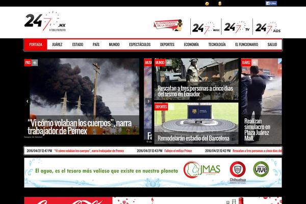 Meganews theme site design template sample
