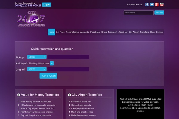 Responsive-child theme site design template sample