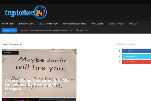 Site using Jnews-instagram plugin