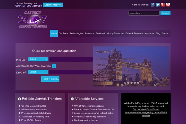 Responsive-child theme site design template sample