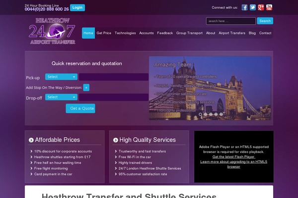 Responsive-child theme site design template sample