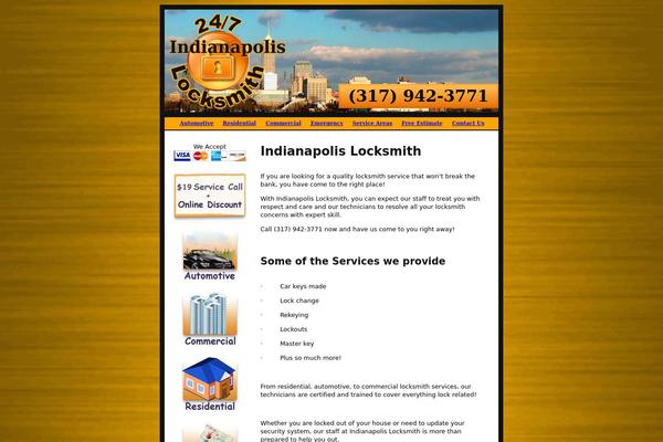 247locksmithindianapolis.com site used Orange