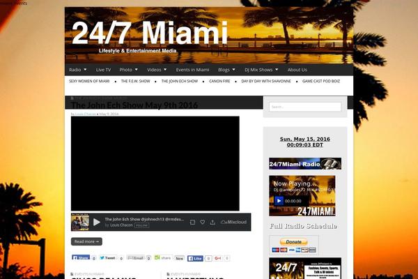 Site using Advanced AJAX Page Loader plugin