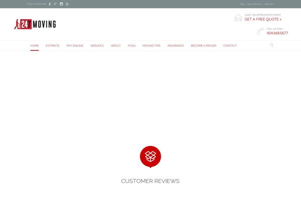 Site using Google Places Reviews plugin