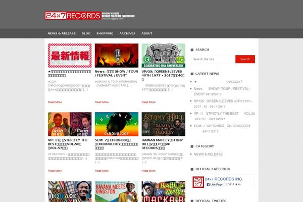 Portal theme site design template sample