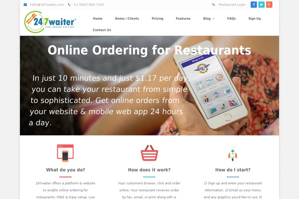 Site using Pricing Table by Supsystic plugin