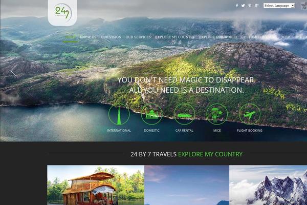 24by7travels.com site used 24x7