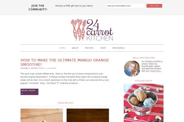 Foodiepro-v400 theme site design template sample