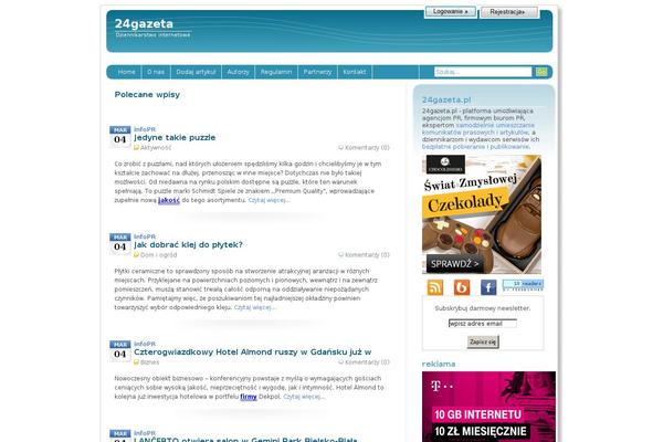 SthBlue theme site design template sample