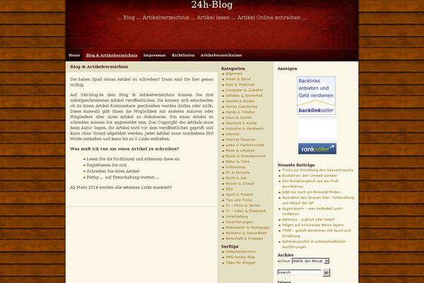 Site using Code Embed plugin