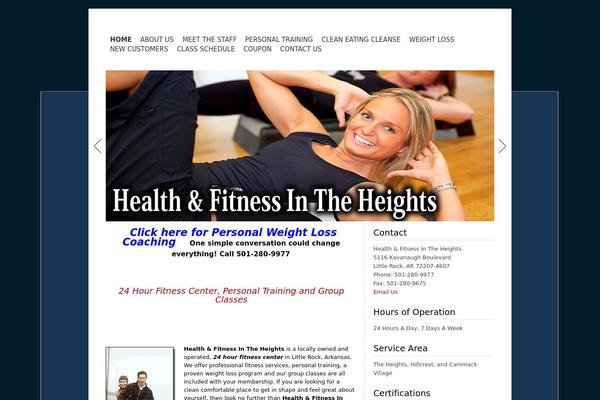 Minim theme site design template sample
