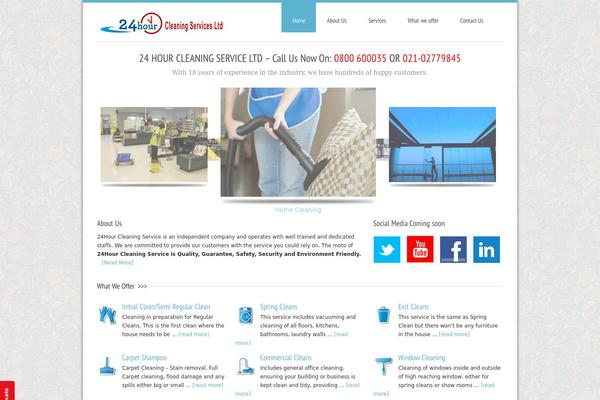 Efolio theme site design template sample