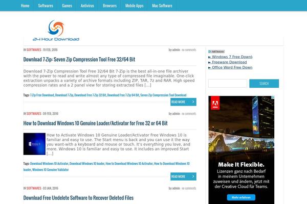 VertiMagazine theme site design template sample