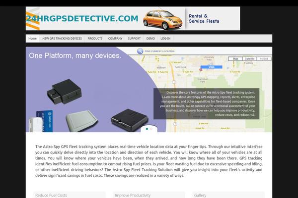 Tempera theme site design template sample