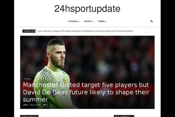 Newspaper theme site design template sample