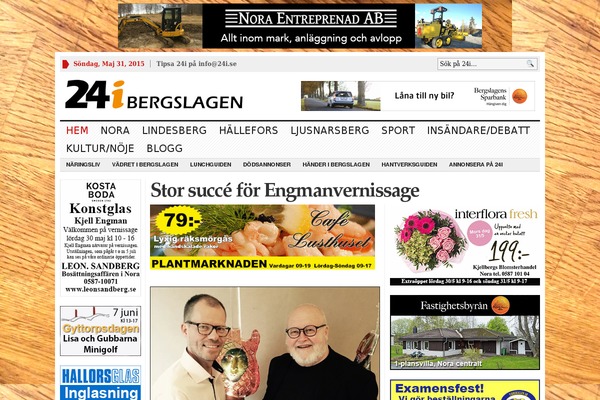 WP Newspaper theme site design template sample