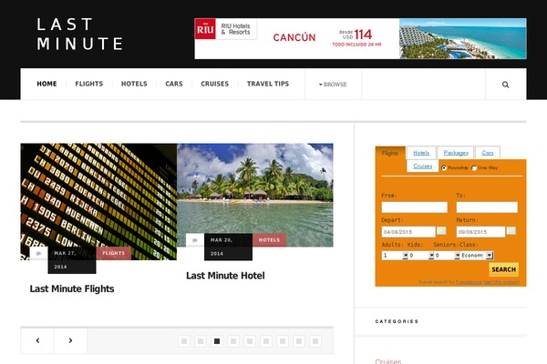 JustWrite theme site design template sample