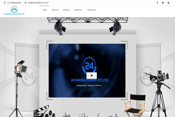 Wp-bootstrap theme site design template sample