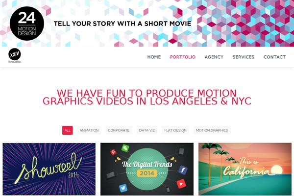 24motiondesign.com site used 2factory