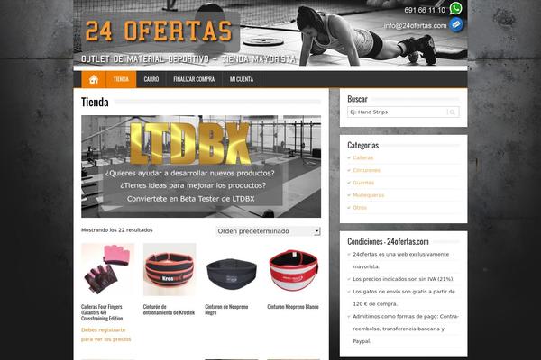 BrickYard theme site design template sample