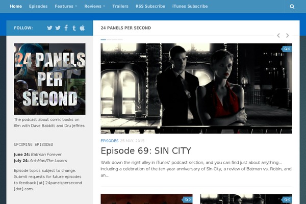24panelspersecond.com site used Hueman