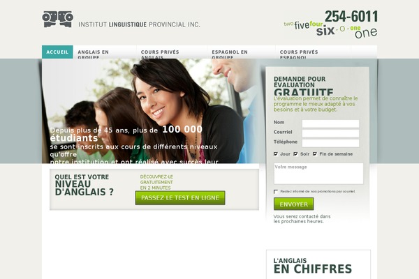 Site using Cforms plugin