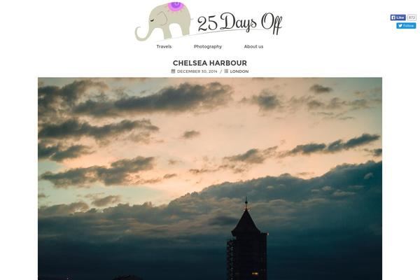25daysoff.com site used Leviate