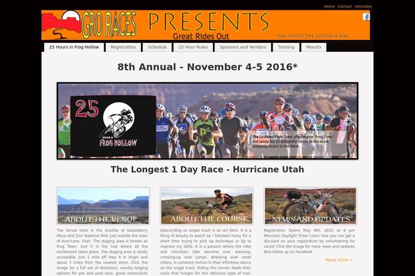 Mantra theme site design template sample