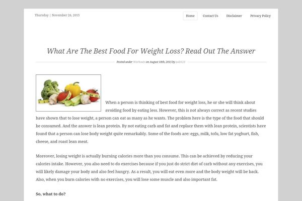 Impreza theme site design template sample