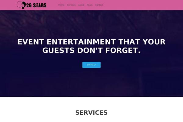 Zerif Pro theme site design template sample