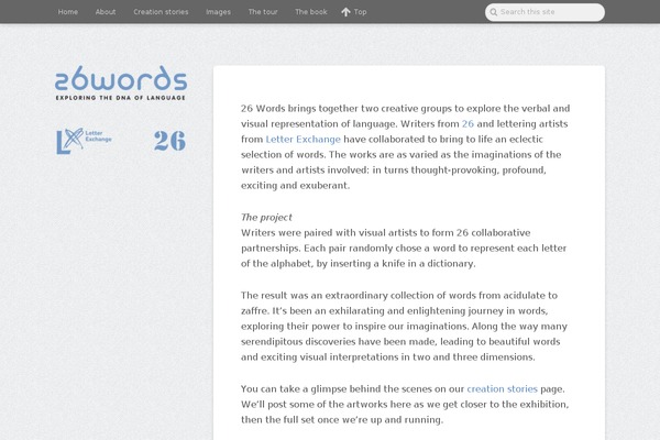 26words.org site used Kerikeri