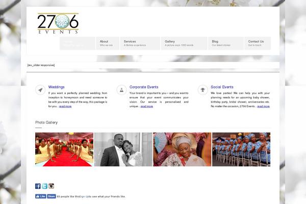 Thinker theme site design template sample
