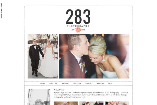 Prophoto4 theme site design template sample