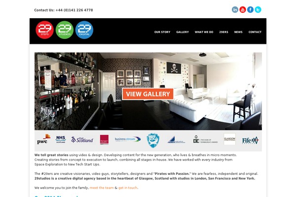 Styx theme site design template sample
