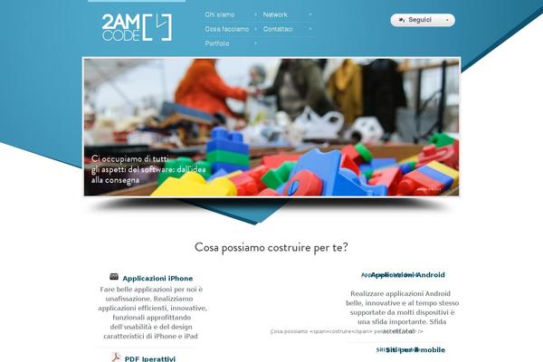 Nollie theme site design template sample