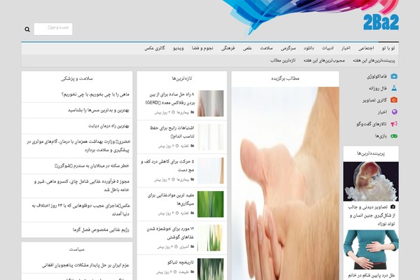 Fortune theme site design template sample
