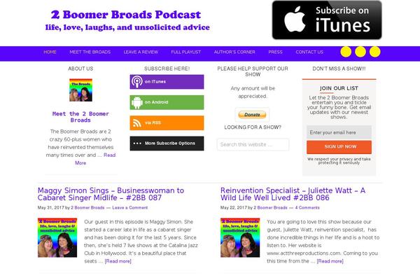 Site using Simple-podcast-press plugin