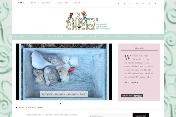Darling theme site design template sample
