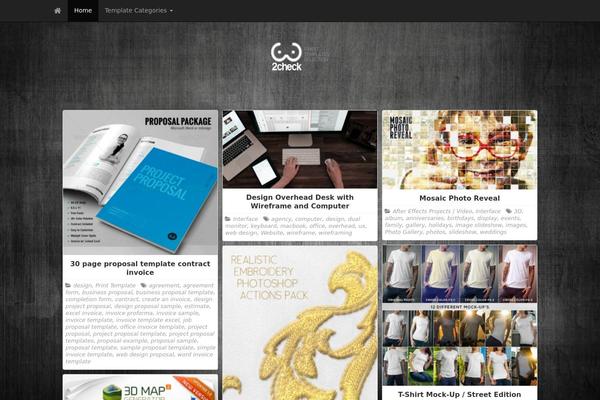PR News theme site design template sample