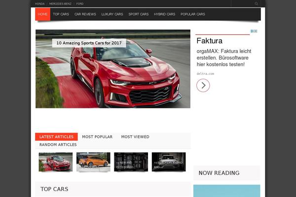 Gameleon theme site design template sample
