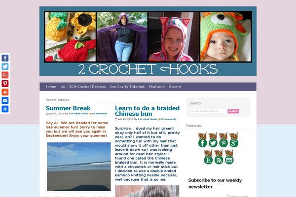 2crochethooks.com site used Wp-venus104
