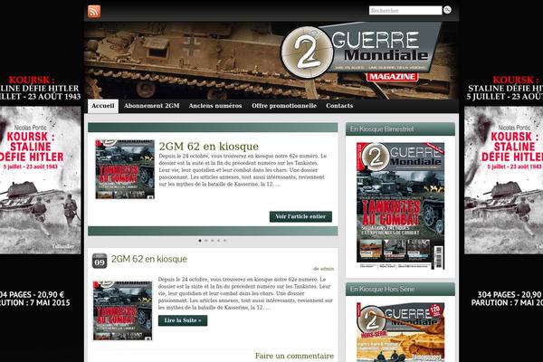 Graphene theme site design template sample