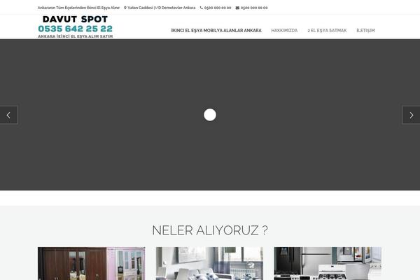 Frover theme site design template sample
