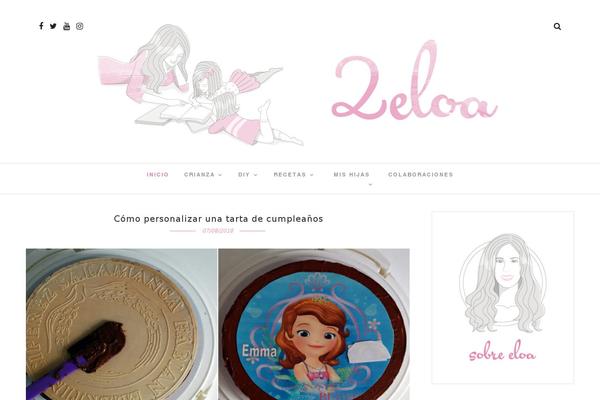 Letsblog theme site design template sample