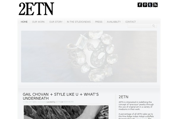 Etherna theme site design template sample